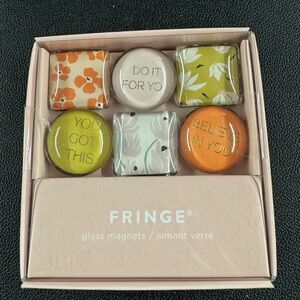 Fringe Glass Magnets